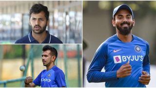 WATCH | Shardul Thakur Engage in a Hilarious Banter With Lucknow Super Giants Captain KL Rahul and Yuzvendra Chahal, Asks How Much is The Budget For Him